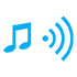 Över 300 musiktjänster med musikströmning via Wi-Fi